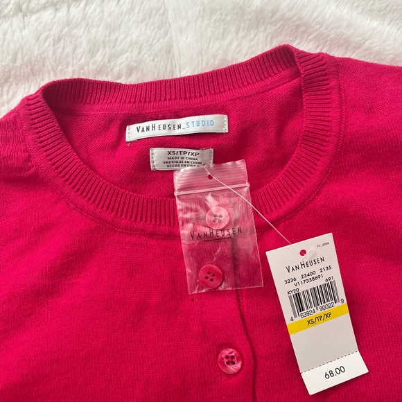 Van Heusen Pink Cardigan - Picture 2 of 2